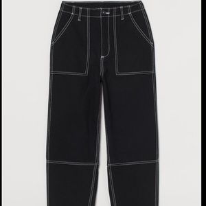 Black Cargo Pants